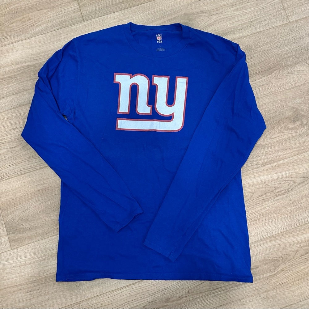 New York Giants Long Sleeve T-shirt size L